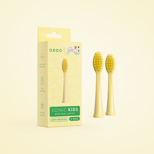 Children's Battery Brush Heads 2 Pack